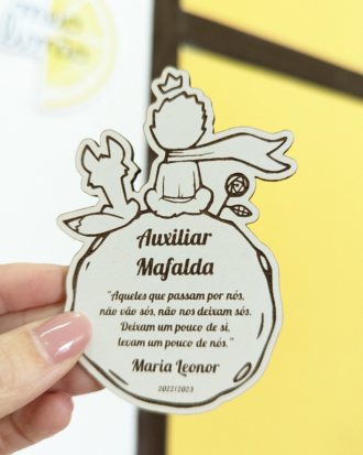 Íman principezinho em MDF