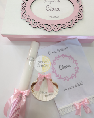 Conjunto de batizado Clara