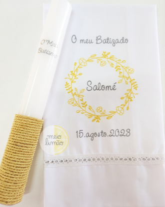 Conjunto de batizado Salomé