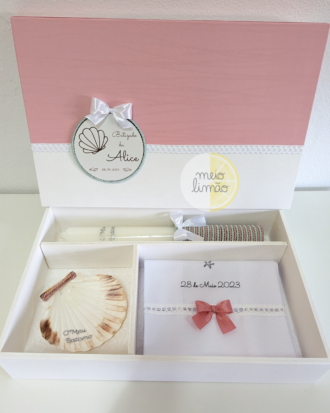 Conjunto de batizado Alice