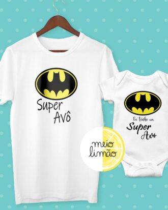 Conjunto "batman avô"