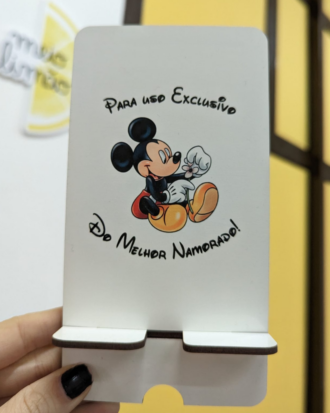 Suporte de telemóvel Mickey