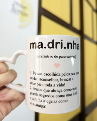 Caneca "ma.dri.nha"
