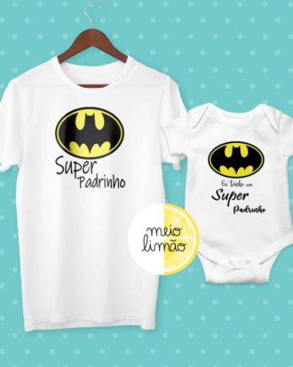 Conjunto "padrinho batman"