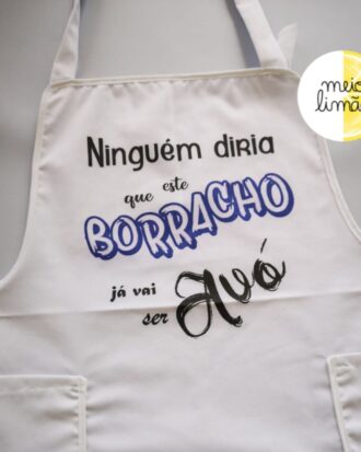 Avental "borracho"
