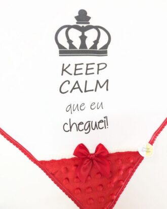 Fralda "keep calm"