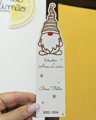 Marcador de livro gnomo