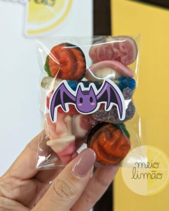 Saco de gomas Halloween