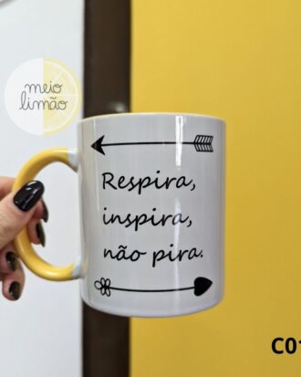 Caneca "respira"