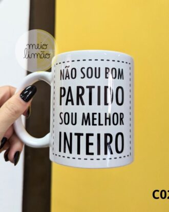Caneca "bom partido"