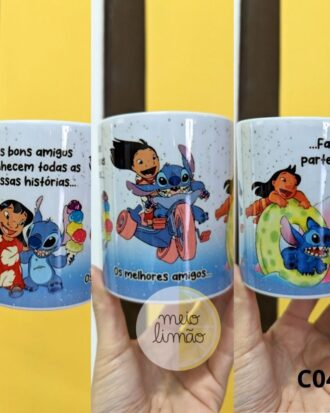 Caneca "stitch"
