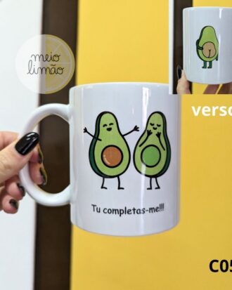 Caneca "abacates"