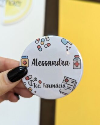 Crachá "profissões"