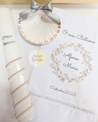 Conjunto de batizado Afonso Maria