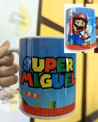 Caneca Super Mário