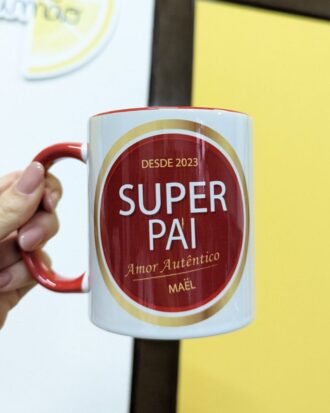 Caneca "super pai"