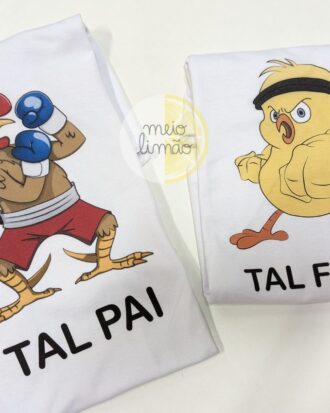 Conjunto "tal pai, tal filho"