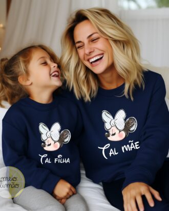 Sweat sem capuz Minnie/Mickey