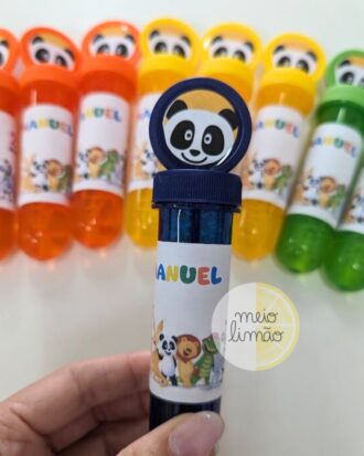 Tubo de bolas de sabão