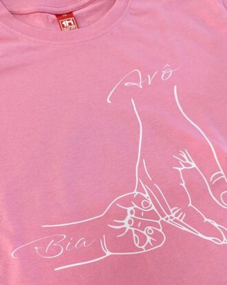 T-shirt "mãos"