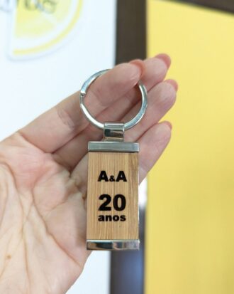 Porta-chaves em bambu