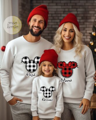 Têxtil de Natal personalizado – modelo, cor, desenho e texto à tua escolha