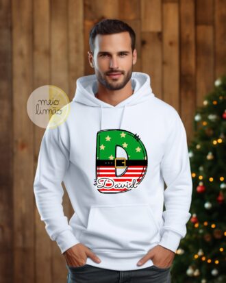 Têxtil de Natal personalizado – modelo, cor, desenho e texto à tua escolha