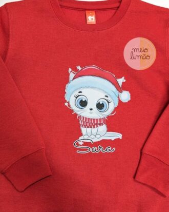 Têxtil de Natal personalizado – modelo, cor, desenho e texto à tua escolha