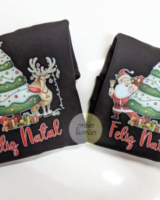 Têxtil de Natal personalizado – modelo, cor, desenho e texto à tua escolha