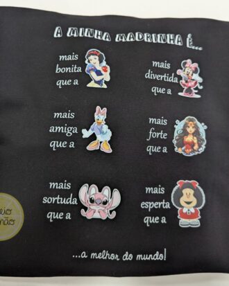 Sweat com capuz "A minha madrinha é..."