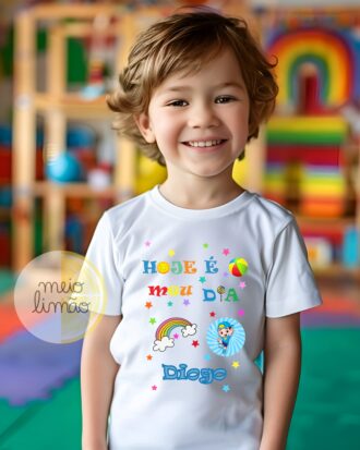 T-shirt "Hoje é o meu dia"