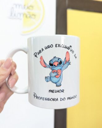 Caneca "A melhor professora do mundo"