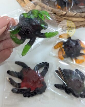 Gomas aranha para Halloween