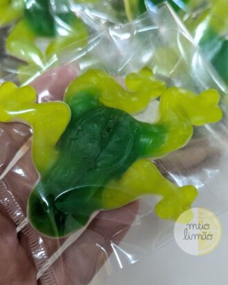 Gomas sapo XXL verdes da Fini