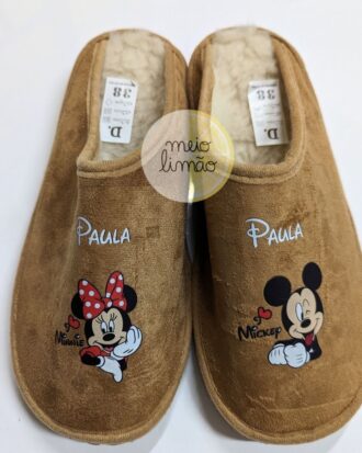 Chinelos personalizados – tema à escolha + nome
