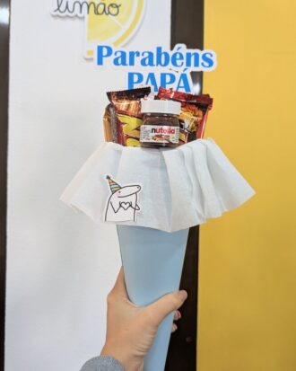 Ramo de chocolates "Parabéns Papá"