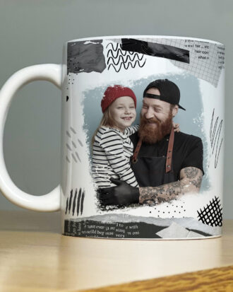 Caneca com foto e dedicatória