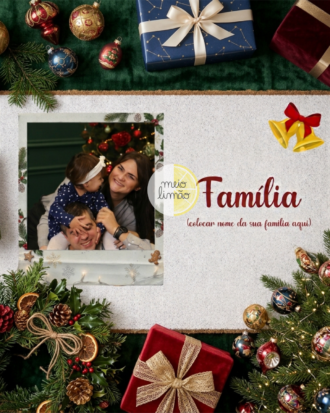 Tapete Recordações de Família com Foto
